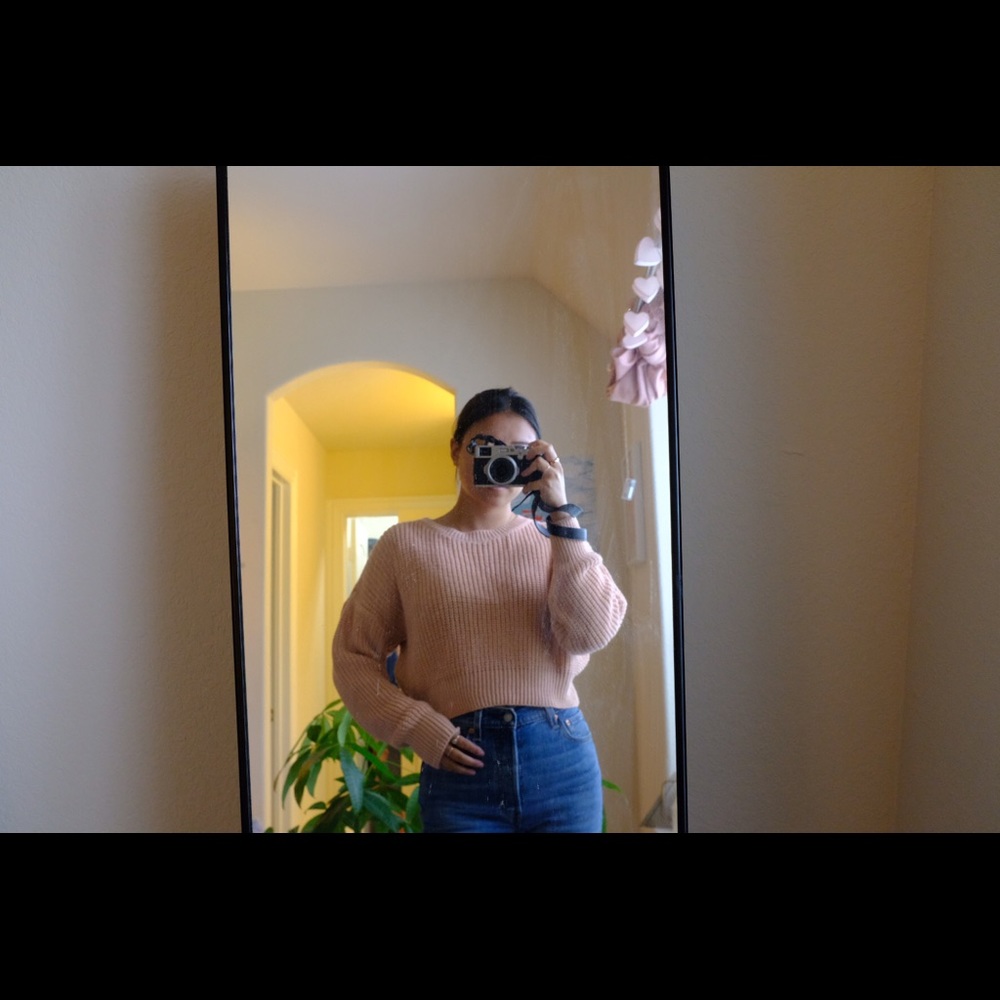 urban outfitters pink sweater